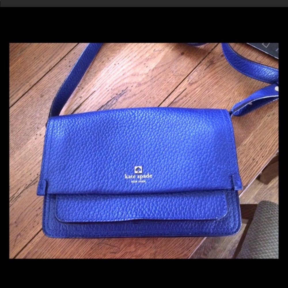 Sale!!💥Kate spade bright blue cross body bag